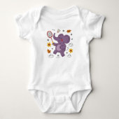 Body Éléphant bébé s'amuse (Devant)