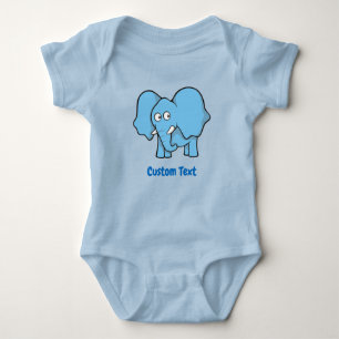 Body Eléphant bleu clair