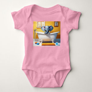 Body Eléphant dans le bain