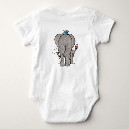 Body Elephant et bébé (Dos)