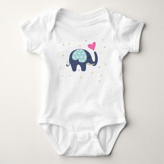 Body Eléphant imprimé (Devant)