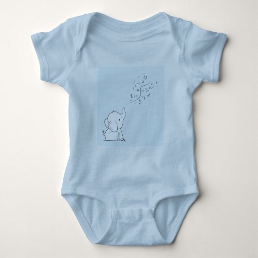 Body Eléphant mignon (Devant)
