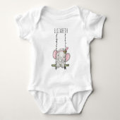 Body Eléphant mignon (Devant)