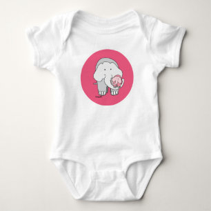 Body Eléphant rose