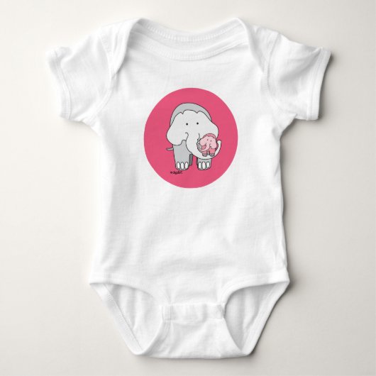 Body Eléphant rose (Devant)