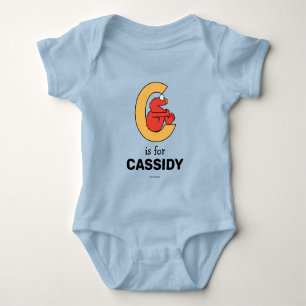 Body Elmo Alphabet C Orange
