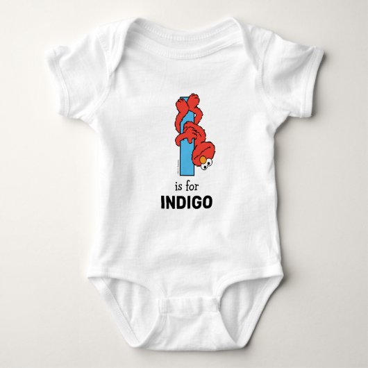 Body Elmo Alphabet | Je suis bleu (Devant)