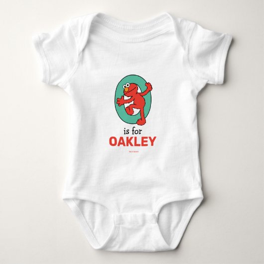 Body Elmo Alphabet | O TURQUOISE (Devant)