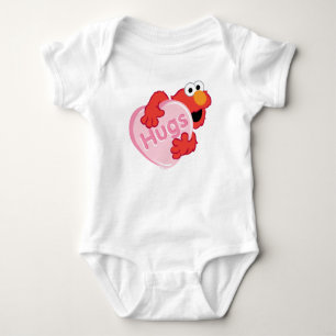 Body Elmo "Câlins" Bonbon du Cœur de la Saint-Valentin