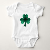 Body Emerald Green Sparkings Shamrock Clover St Pat Day (Devant)