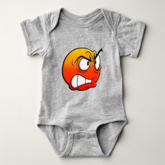 Body Emote Face Baby Bodysuit (Devant)