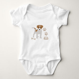 Body Empreinte de patte de chiot de chien mignon Motif