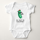 Body En Cool Comme Concombre - Bodysuit Bébé (Devant)