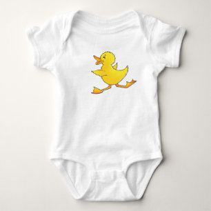 Body Enfant jaune canard en cours d'exécution top