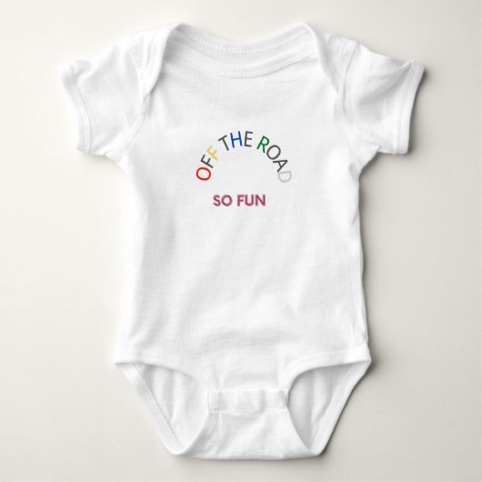 Body Enfants drôles  Bébé Blanc (Devant)