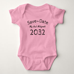 Body Enregistrer La Date Bat mitzvah 2032 AJOUTER LE NO