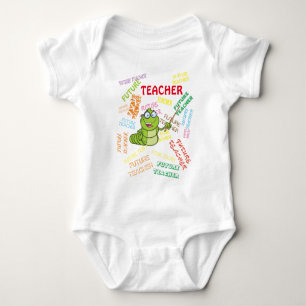 Body Enseignant futur répété Douche Cute Caterpillar