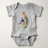 Body Ensemble bébé mignon oiseaux (Devant)