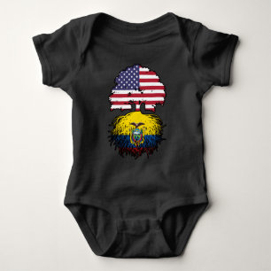 Body Equateur Drapeau Equatorien Américain Arbre