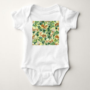 Body Equipe aquarelle, chêne motif sans soudure.