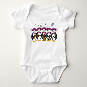 Body Équipement de bébé de pingouins de mariachi