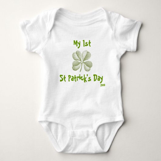 Body ęr Le jour Onsie de St Patrick pour le bébé (Devant)