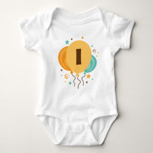 Body ęr T-shirt coloré de Childs de ballons
