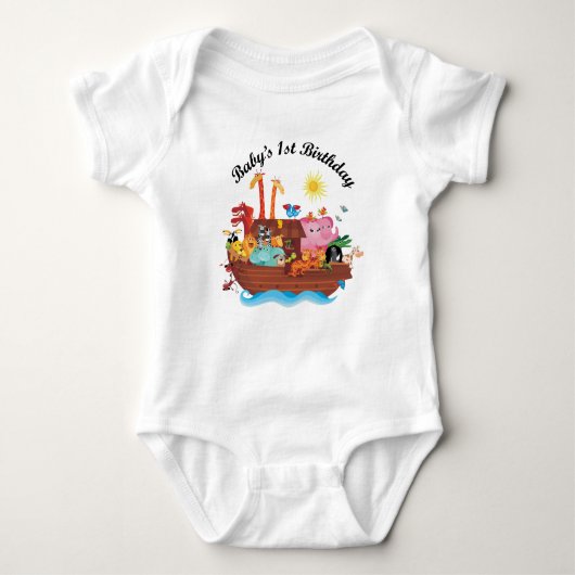 Body ęr T-shirt de Childs de l'arche de Noé (Devant)