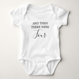 Body Et puis il y avait quatre Baby Faire-part personna
