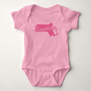 Body État Du Massachusetts Forme Bodysuit Bébé