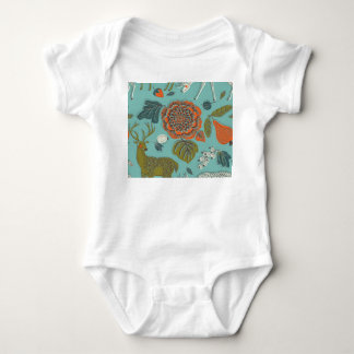 Body Eté Jardin Cerf Illustration transparente.