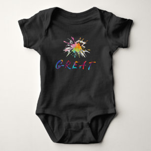 Body Été mignon Multicolor Splash Bébé & Enfants