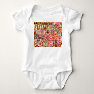 Body Ethnic Digital Abstrait Motif sans fil