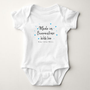 Body Étoile bleue personnalisée   Fabriquée en quaranta