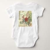 Body Europe Carte Pays Antique Mondiale (Dos)