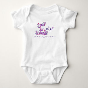 Body Evie filles nom et sens E monogramme