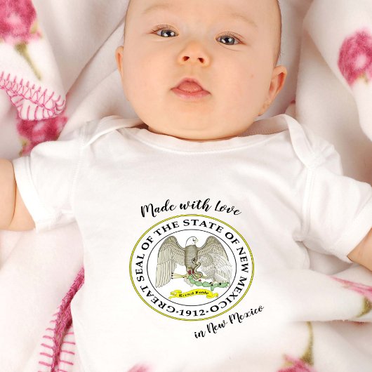 Body Fabriqué avec amour au Nouveau-Mexique / drapeau, 