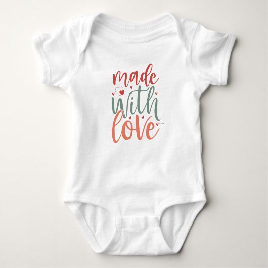 Body Fabriqué avec amour - Boy Boy Bodysuit (Devant)