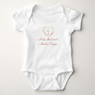 Body Fabriqué avec Amour et Prières d'Abuelas Bébé Reli