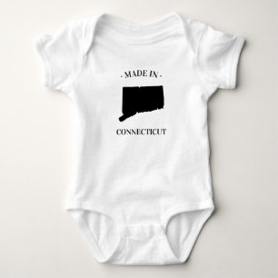 Body Fabriqué dans le Connecticut CT Baby Bodysuit