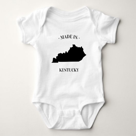Body Fabriqué dans le Kentucky KY Baby Bodysuit (Devant)