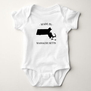 Body Fabriqué dans le Massachusetts MA Bodysuit bébé