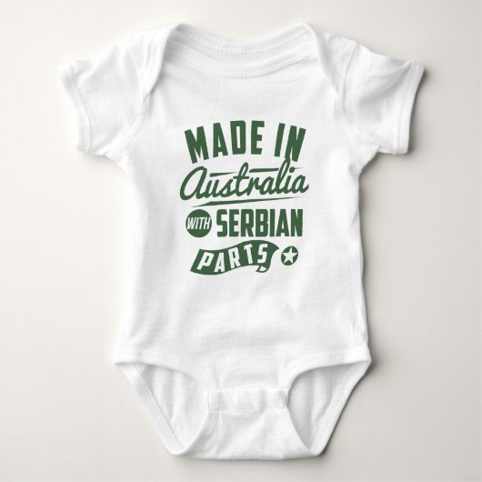 Body Fabriqué en Australie avec les pièces serbes (Devant)