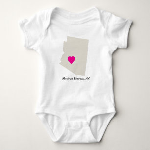 Body Fabriqué Sur Mesure En Arizona State Love Baby Tee