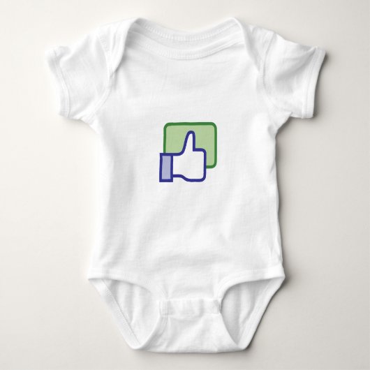 Body Facebook aiment le bouton (Devant)