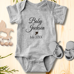 Body Faire-part bébé personnalisé