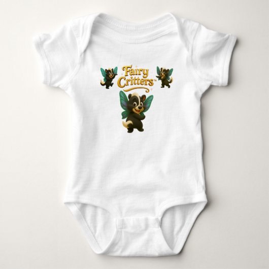 Body Fairy Critters™ Fée Moufette Petit Stinker (Devant)