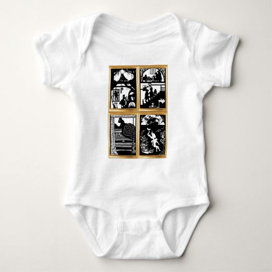 Body Fairy Tale Collection Bodysuit bébé (Devant)