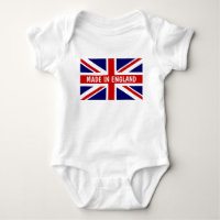 Fait dans des vêtements de bébé de l'Angleterre