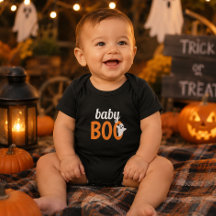 Famille Baby Boo Halloween Noir Orange Corresponda